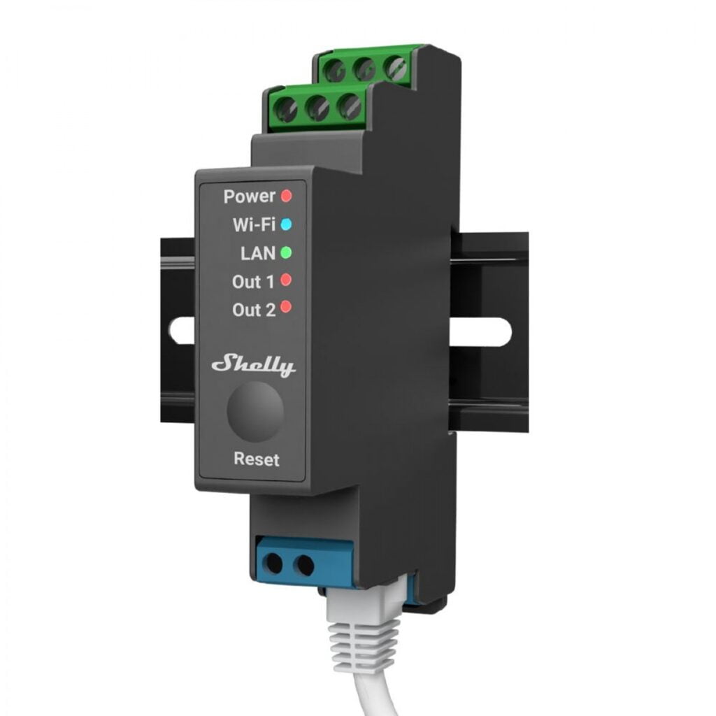 Shelly Pro 2 интелигентно реле